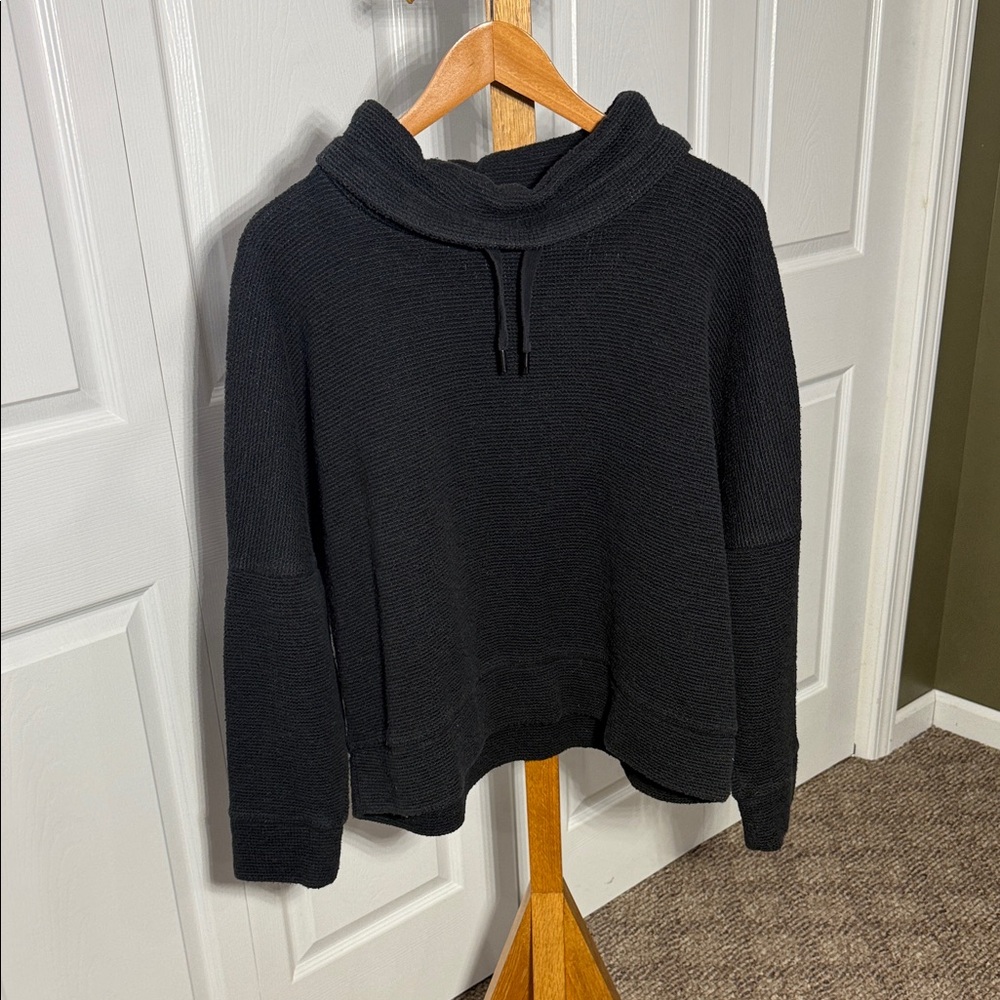 Banana Republic Charcoal Cowl Neck Sweater